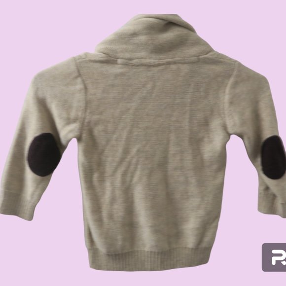 H&M kids children's girl's wool blend knit sweater in cream size 12-18M. - Picture 3 of 7